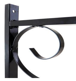 Lyktestolpe arm Forja 60cm