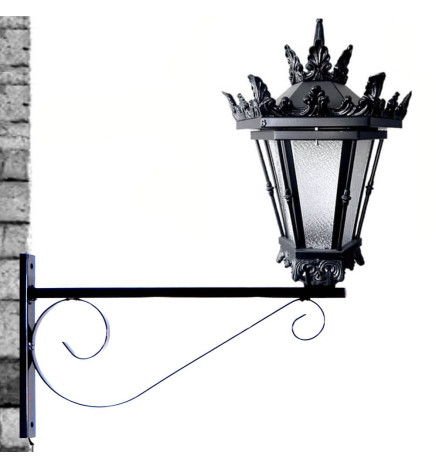 Lampstolpe Forja 60cm