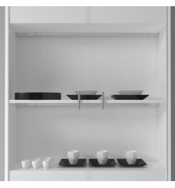 Lineær lampe LED - overfladeloft  - NEW YORK  SØLV - 0,5 m - 1 m - 1,5 m - 2 m - IP54