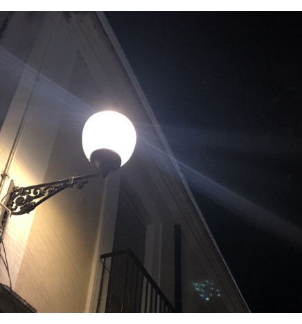 LED gatelys VERSAILLES for sokkel E27 - 40W -50W