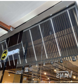 Linear LED Batten - NEW YORK  SILVER - 0.5m - 1m - 1.5m - 2m - IP54