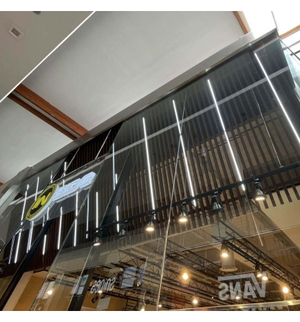 Linjär lampa LED - yttak  - NEW YORK  VIT - 0,5 m - 1 m - 1,5 m - 2 m - IP54