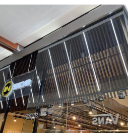 Plafoniera LED lineare - NEW YORK BIANCA - 0.5m - 1m - 1.5m - 2m - IP54