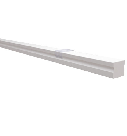 Lineær lampe LED - overflatetak  - NEW YORK  HVIT - 0,5m - 1m - 1,5m - 2m - IP54