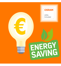 12W E27 A60 180º LED-pære - OSRAM CHIP DURIS E 2835