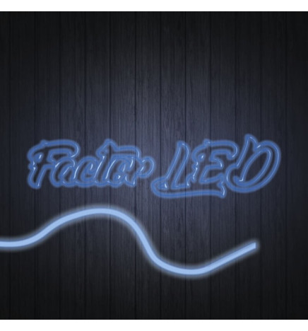 LED Neon Flex Lichtschlauchrolle RUND 220V 25m 16mm - 9,6W/m - Blau