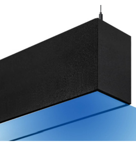 Lámpara Lineal Colgante LED RGB - MUNICH SLIM NEGRO - 0.5m - 1m - 1,5m - 2m - IP54