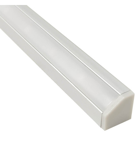Barre linéaire LED - Surface - TEXAS ARGENT - 0.5m - 1m - 1.5m - 2m