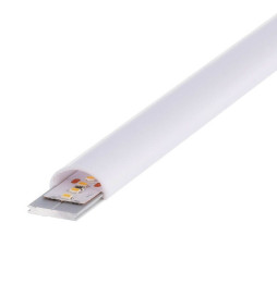 Integreret LED lineær bar - Overflade - TENNESEE Sølv -24V- - 0,5m - 1m - 1,5m - 2m