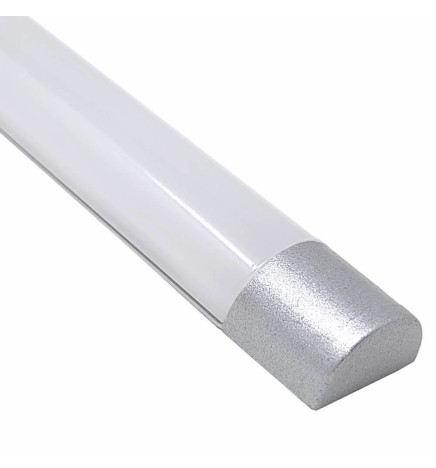 Integrierte LED-Linearleiste - Oberfläche - TENNESEE - SILBER -24V- 0,5m - 1m - 1,5m - 2m