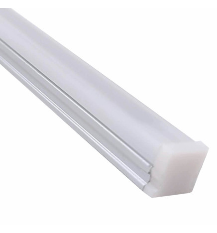 Integrated LED Linear Batten - Surface - DETROIT - SILVER -24V- 0,5m - 1 m - 1,5m - 2m