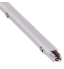 Integrierte LED-Linearleiste - Oberfläche - DETROIT - SILBER -24V- 0,5m - 1m - 1,5m - 2m
