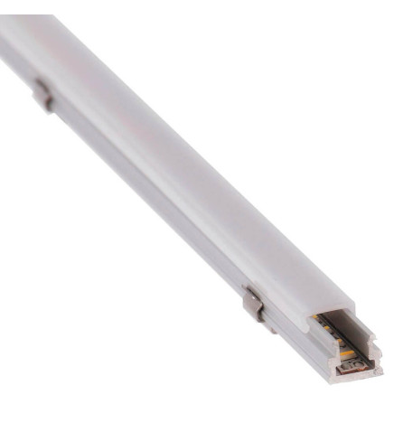 Integrated LED Linear Batten - Surface - DETROIT - SILVER -24V- 0,5m - 1 m - 1,5m - 2m