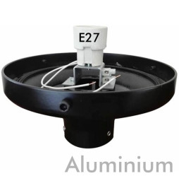 LED gadebelysning VERSAILLES til E27-sokkel - 40W -50W - POLYCARBONAT