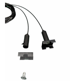 Linear Lamp Pendant - MILANO SLIM BLACK - 0.5m - 1m - 1.5m - 2m - IP54