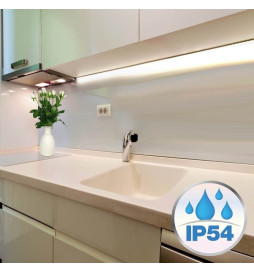 Linear LED Batten - NEW YORK  WHITE - 0.5m - 1m - 1.5m - 2m - IP54