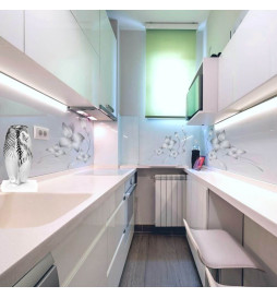 Lineær lampe LED - overflatetak  - NEW YORK SØLV - 0,5m - 1m - 1,5m - 2m - IP54