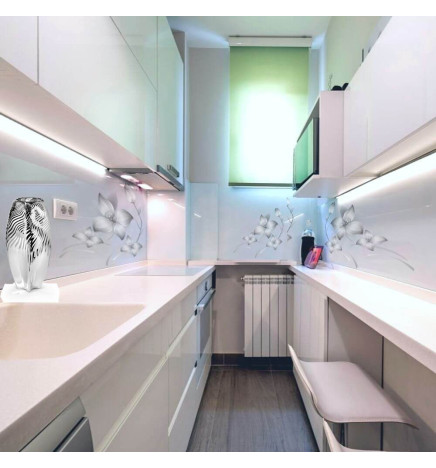 Régua linear LED - NEW YORK  PRATA - 0,5m - 1m - 1,5m - 2m - IP54