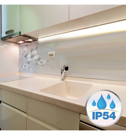 Regleta Lineal LED - NEW YORK PLATA - 0.5m - 1m - 1,5m - 2m - IP54