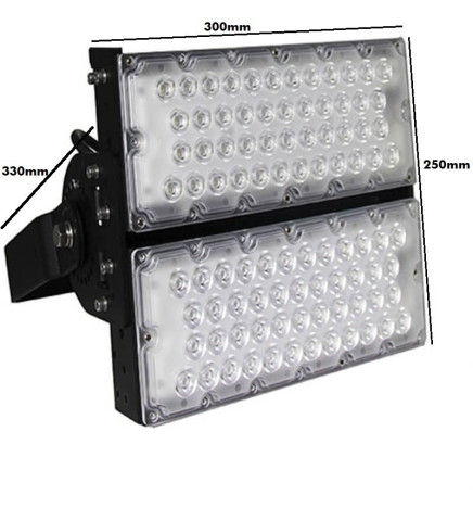 LED Flomlys 240W PHILIPS Xitanium STADIUM MATRIX Bridgelux Chip 20º - Driver Philips
