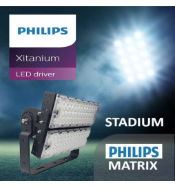 LED-strålkastare 960W MATRIX Bridgelux Chip 240Lm / W - 20º