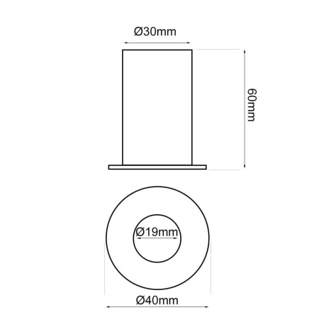 5W LED Downlight   Bridgelux Chip  -  40° - UGR11