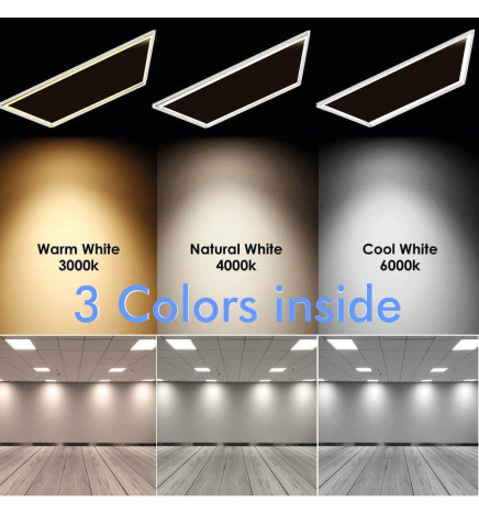 FIT Panel LED - 60x60 44W  - Philips Certa - White Lighting Frame - CCT