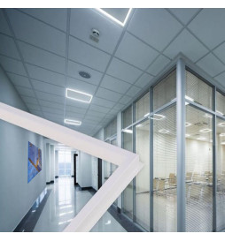 LED FIT Panel Slim 60x60 44W  - Philips Certa - Weißer Rahmen - CCT