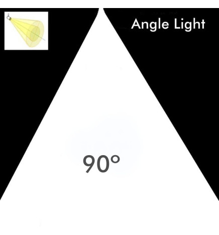 Reflektor - 90º - til MAYA LED Spotlight