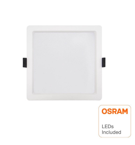LED Einbauleuchte 15W - Quadratisch- OSRAM CHIP DURIS E 2835 - CCT - UGR17