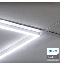 FIT Panel LED 60x60 44W - Philips Certa - Marco Luminoso Blanco - CCT
