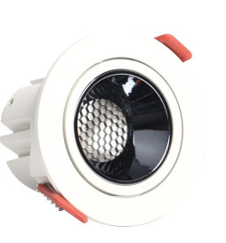 Faretto Downlight LED incasso 12W Bianco - Bridgelux Chip - UGR11 - CCT