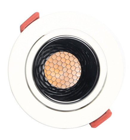 LED Downlight 12W Hvit - Bridgelux Chip - UGR11- CCT