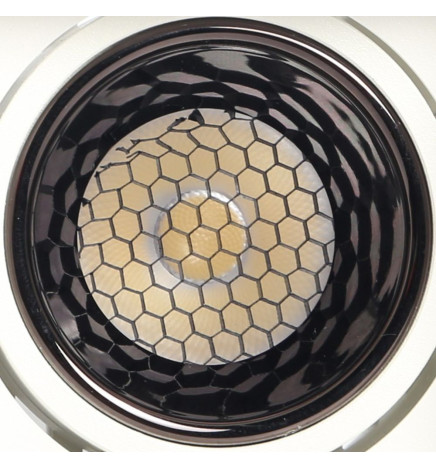 Downlight LED 12W Carré Blanc - Bridgelux Chip - UGR11- CCT- CRI+92