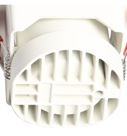 LED Strahler Downlight  LED 12W Quadrat Weiß - Bridgelux Chip - UGR11 - CCT- CRI+92