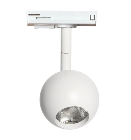 Foco LED 10W FENIX Branco - Calha Monofásico CRI+93