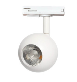 Spot LED 10W FENIX - Blanc - Rail Monophasé - CRI+93