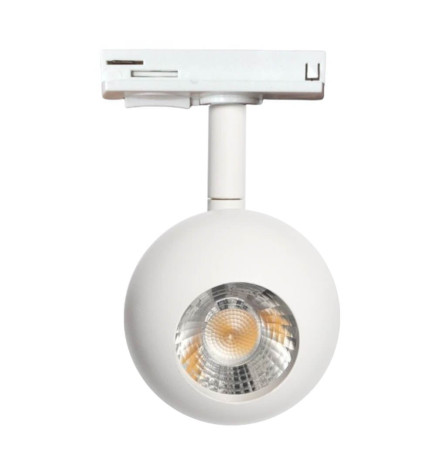LED-spotlight 10W FENIX - Vit -  1-fas skena - CRI+93