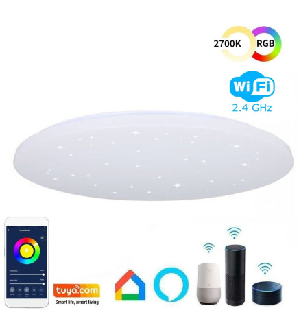 Plafón LED 18W SMART RGB+CCT - Regulable