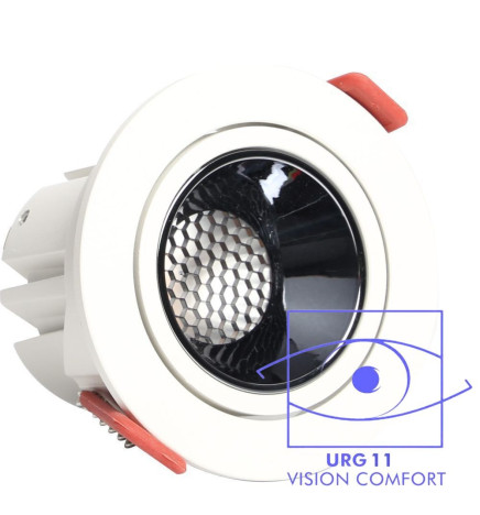 LED Strahler Downlight  LED 12W Weiß - Bridgelux Chip - UGR11 - CCT