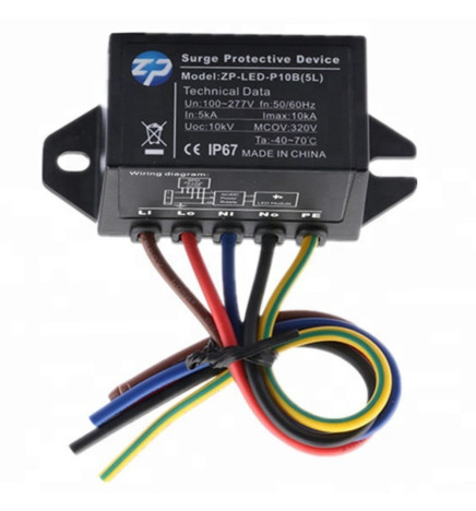 Surge Protector of up to 10Kv - Montage en série