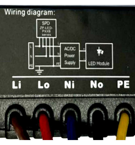 Surge Protector of up to 10Kv - Montage en série