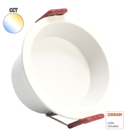 LED Einbauleuchte 18W Rund - OSRAM CHIP DURIS E 2835 - CCT - UGR17