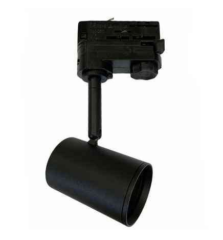 Schienenlampe SCHWARZ für Lampe GU10