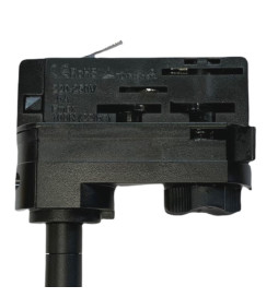 BLACK Track Light for GU10 Lamp