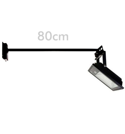 Support de projecteur Noir LED 50cm
