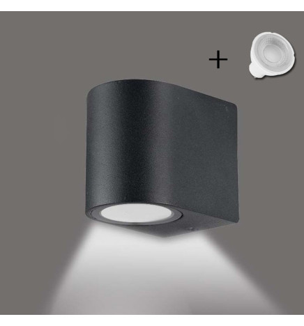 LED 6W Wandleuchte Außen  BAYONA