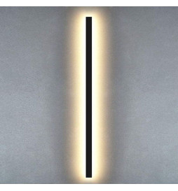 Aplique Lineal LED - WASHINGTON NEGRO - 0.5m - 1m - 1,5m - 2m - IP54