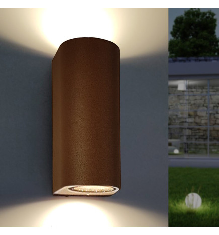 Aplique LED Exterior IP54 - GU10 x2