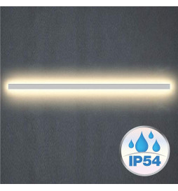LED Vegglampe - Lineær - WASHINGTON HVIT - 0,5m - 1m - 1,5m - 2m - IP54